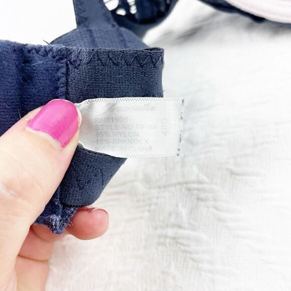 BUY 1 GET 1 FREE 40d lace country blue pink bra - Picture 10 of 11